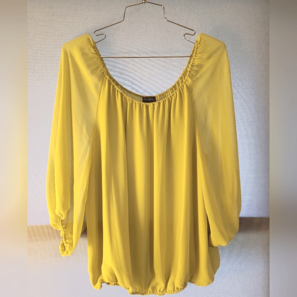 Sheer blouse